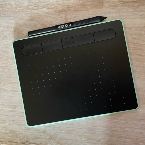 Wacom Intuos Small Drawing Tablet - Teal - Picture 1 of 5